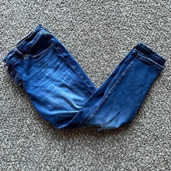 Torrid Skinny Ankle Jeans; Button Fly Blue Jeans, Womens 18T Pants - Picture 1 of 7